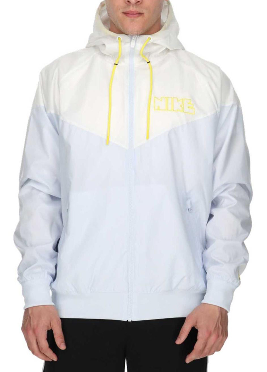 Світло-сіра демісезонна вітровка Nike WR WVN + LND JKT GX HD