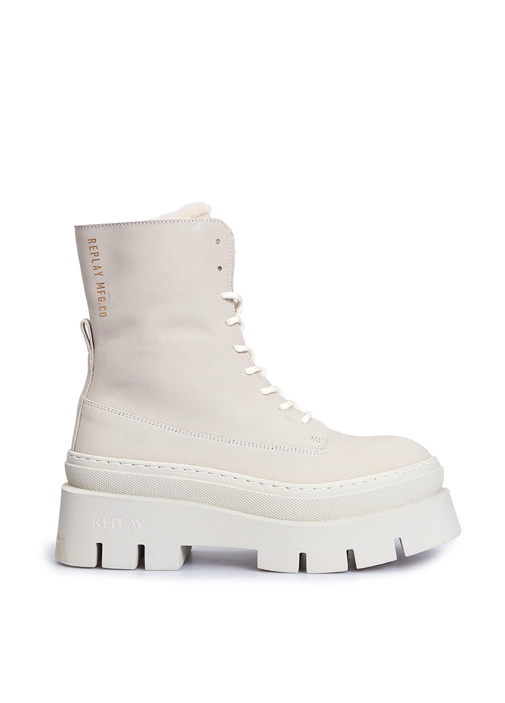 Зимние ботинки броги Replay с логотипом