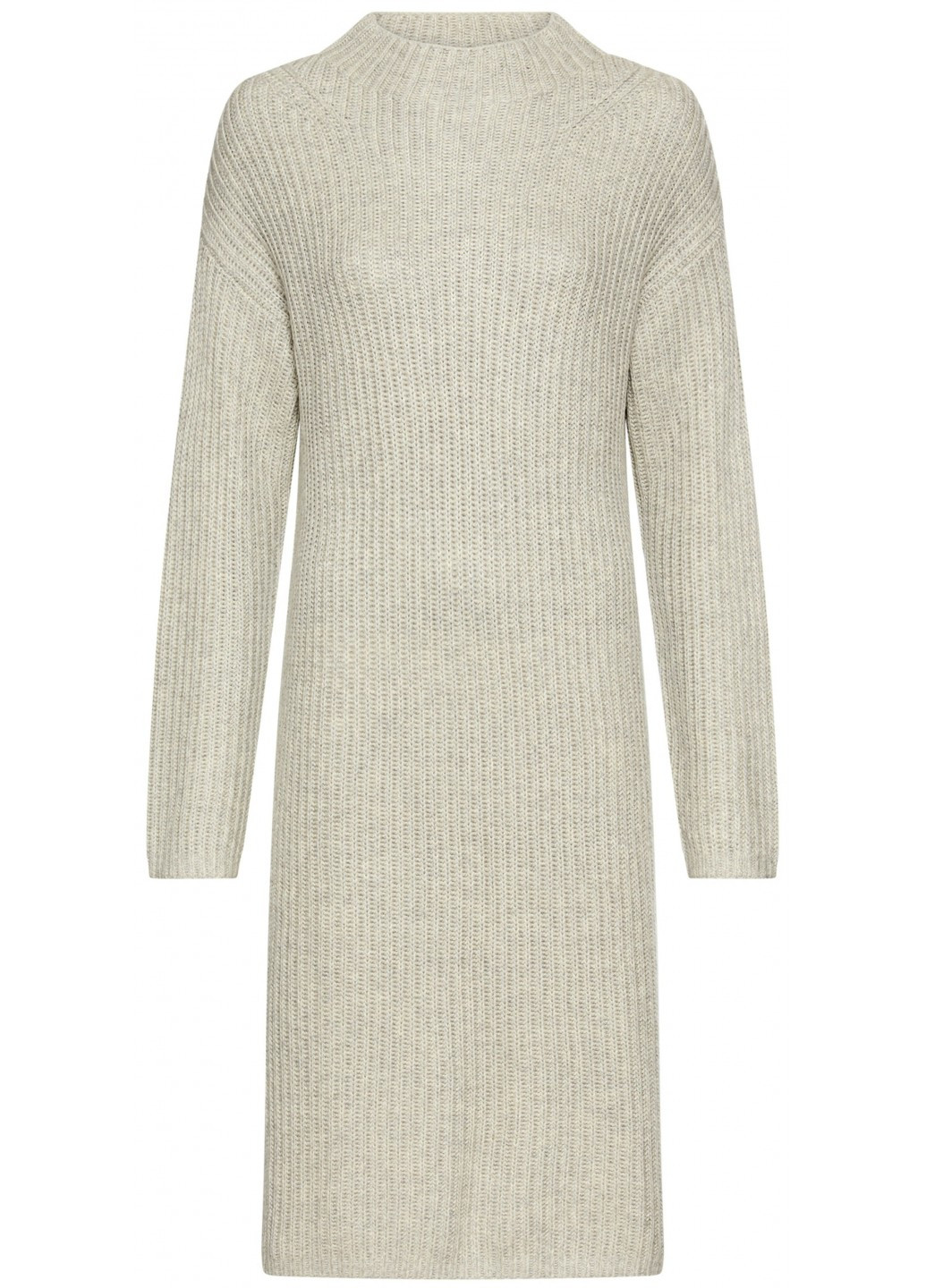 Сіро-бежева кежуал сукня сукня светр Camel Active меланжева