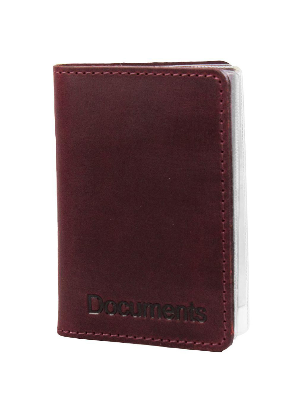 Женская кожаная обложка для ID-паспорта 7х10х1,5 см DNK Leather (255710129)