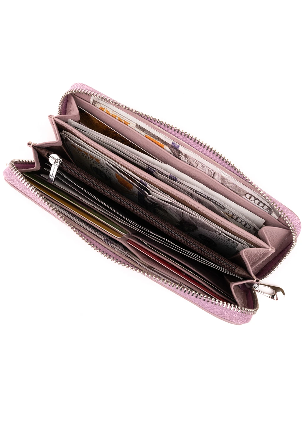 Женский кожаный кошелек-клатч 19х9,5х2,5 см st leather (252132548)