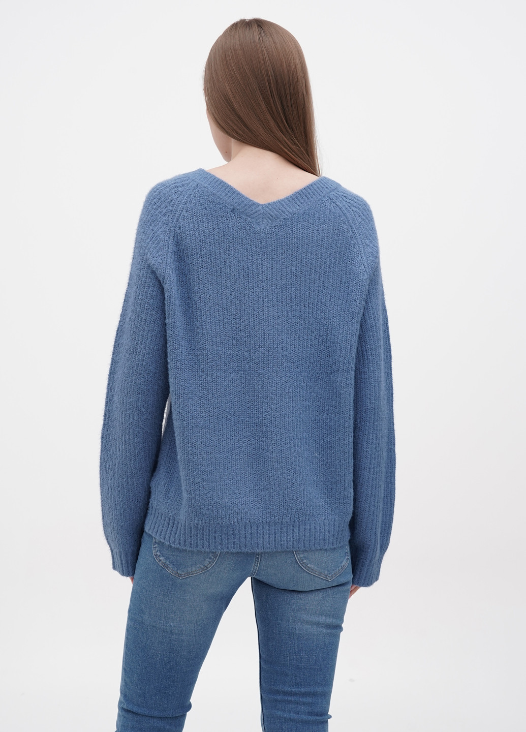 Синий зимний пуловер пуловер Only