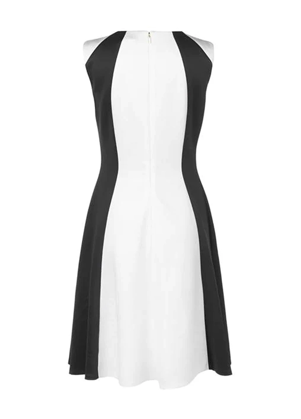 Чорно-білий кежуал сукня кльош DKNY однотонна
