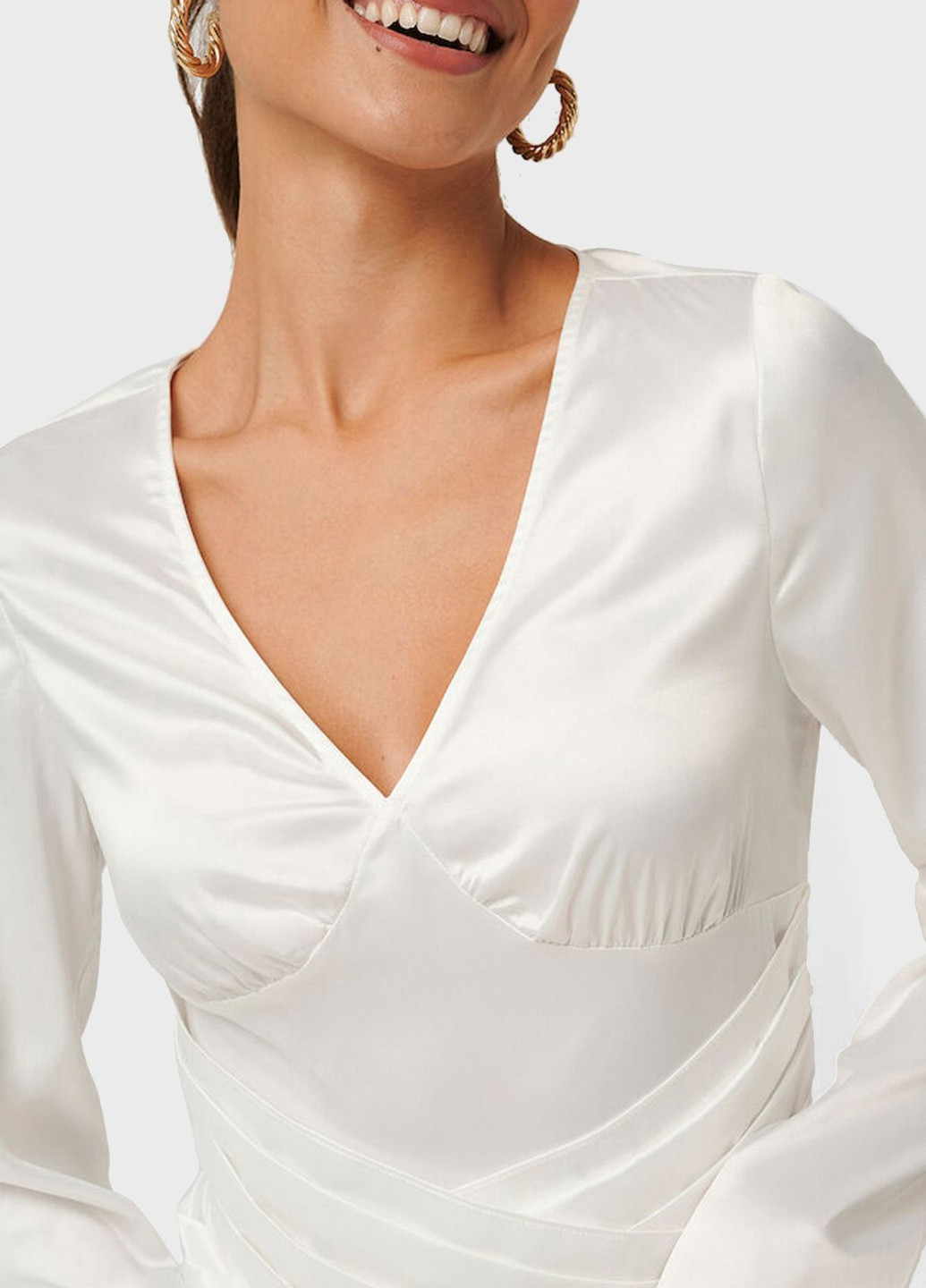 Біла блуза NA-KD