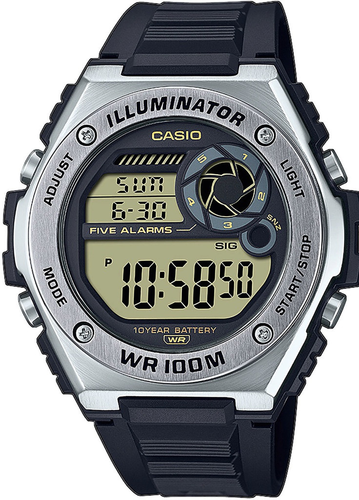 Часы MWD-100H-9AVEF кварцевые классические Casio (253008031)