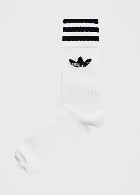 Білі шкарпетки adidas однотонні (253262660)