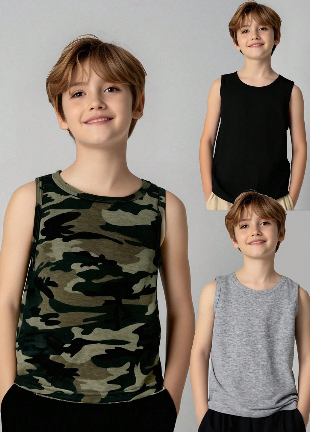 Майка (3шт.) SHEIN (342405583)