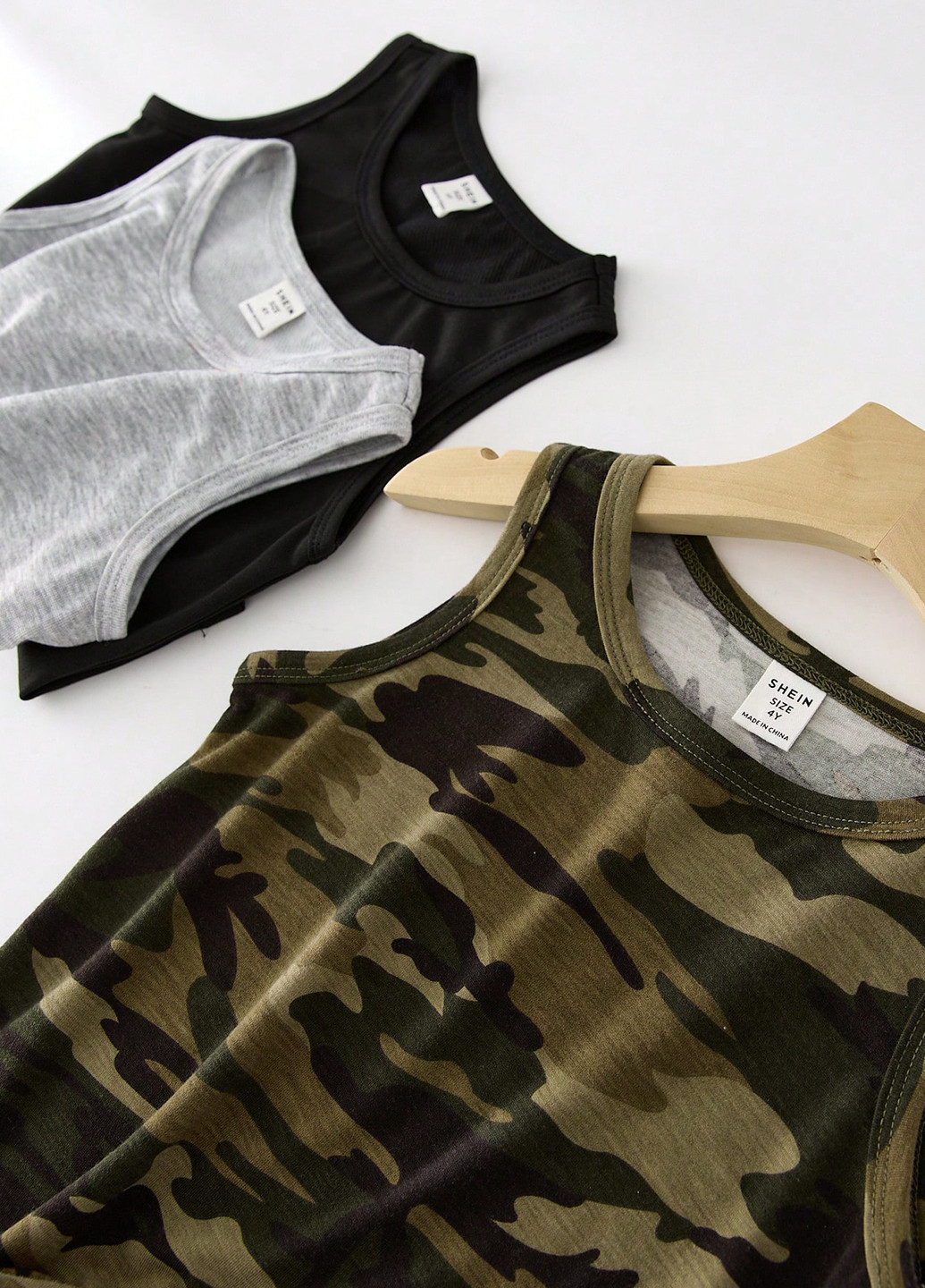 Майка (3шт.) SHEIN (342405583)