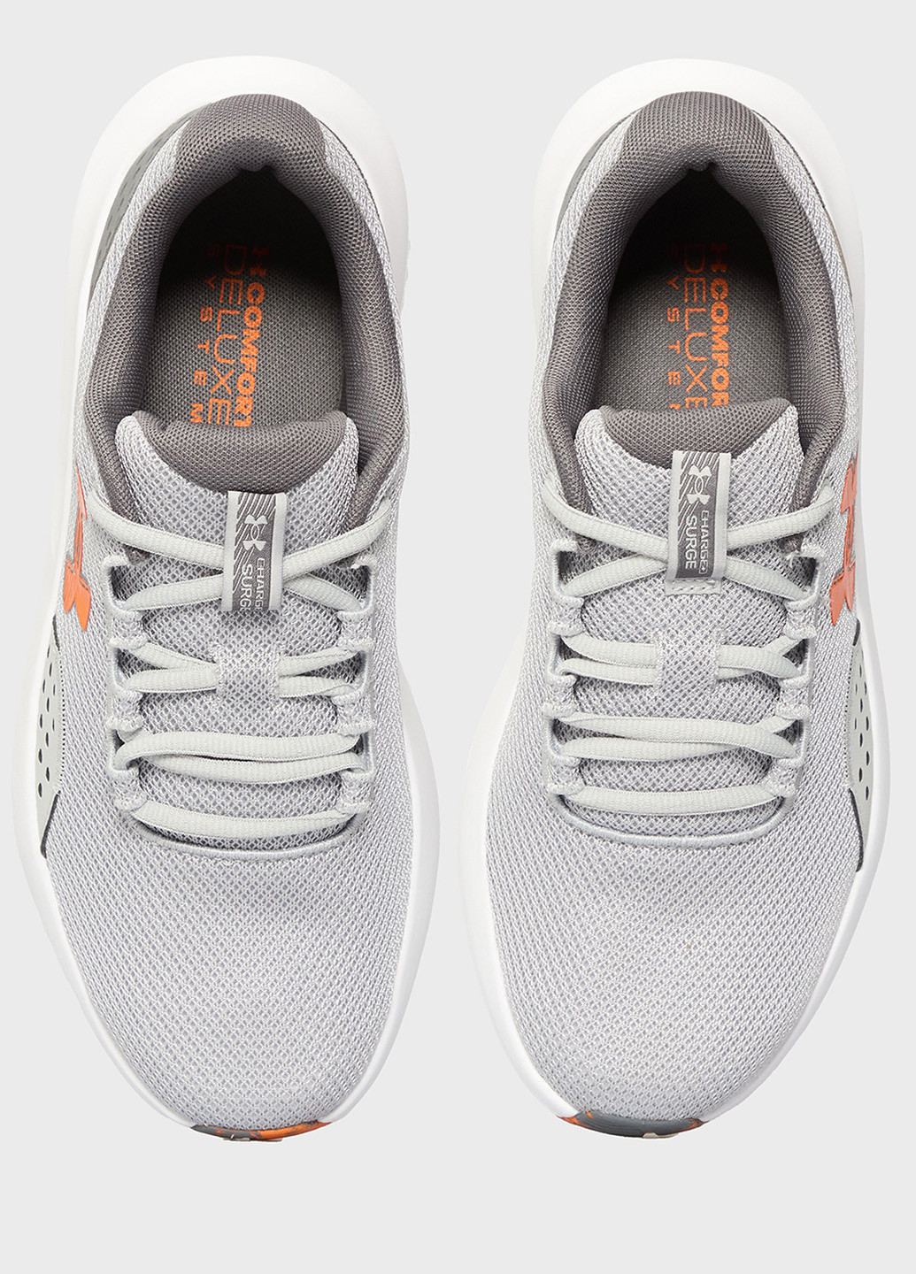 Светло-серые демисезонные кроссовки Under Armour