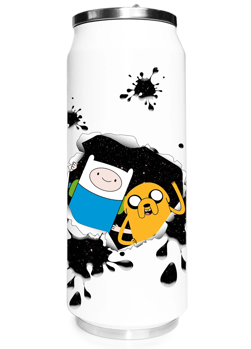 Термобанка Фінн і Джейк пес Час Пригод (Adventure Time) (31091-1581) термокружка MobiPrint (218988262)