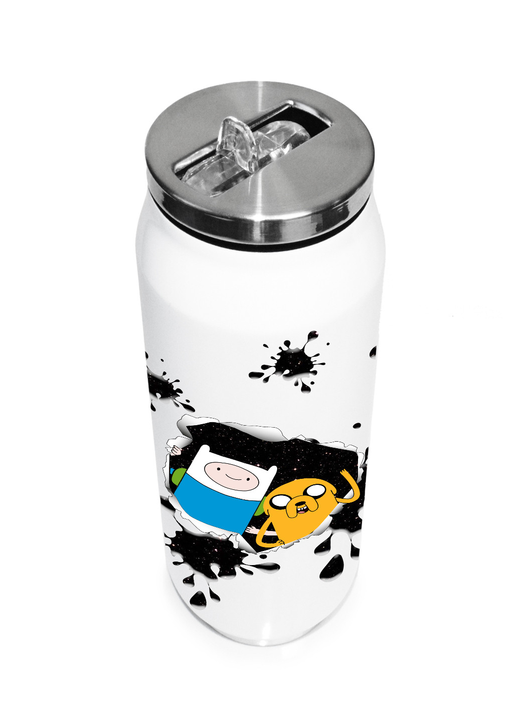 Термобанка Фінн і Джейк пес Час Пригод (Adventure Time) (31091-1581) термокружка MobiPrint (218988262)
