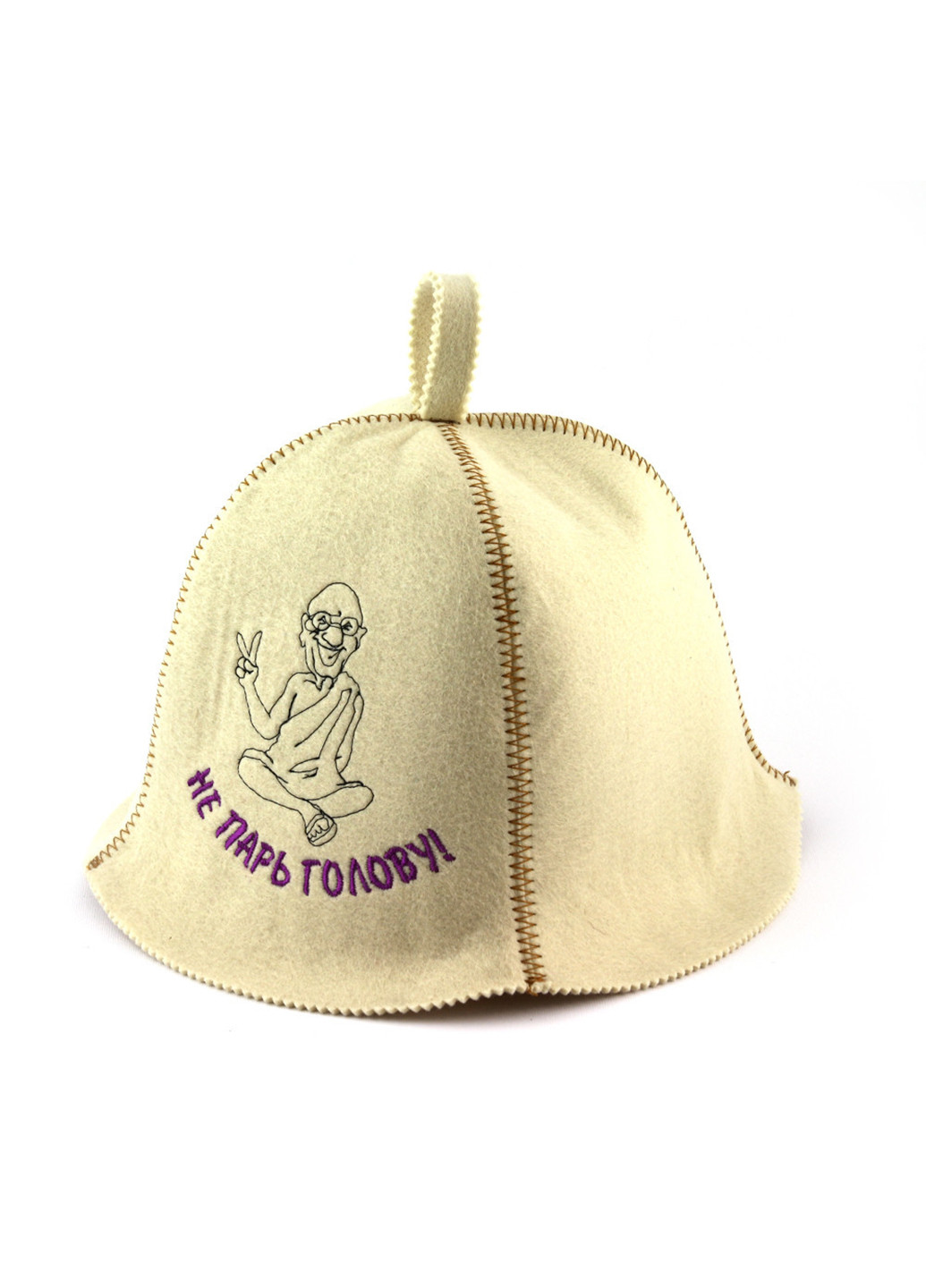 Шапка для сауны "Не парь голову" Luxyart (252261703)