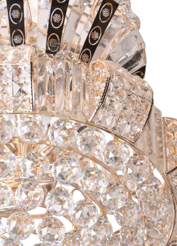 Люстра підвісна велика для холу з підвісками BCL-639C/11 E14 Brille (253887063)