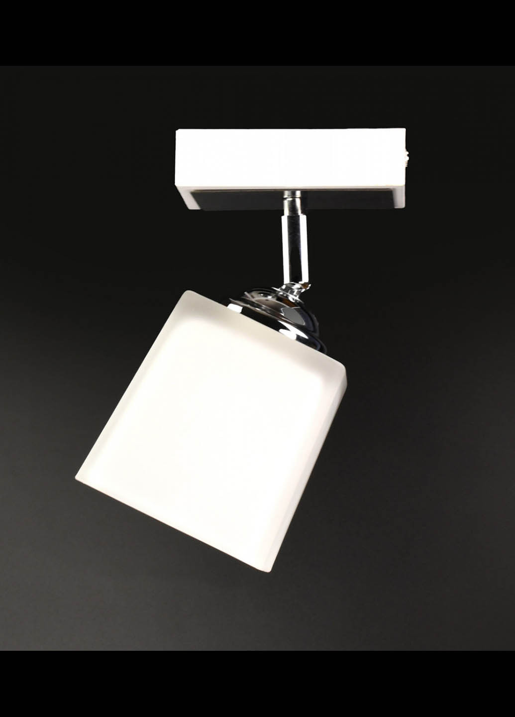 Люстра стельова на 1 лампочку 51203/1-wh Білий 20х9х10 см. Handmade (234537824)