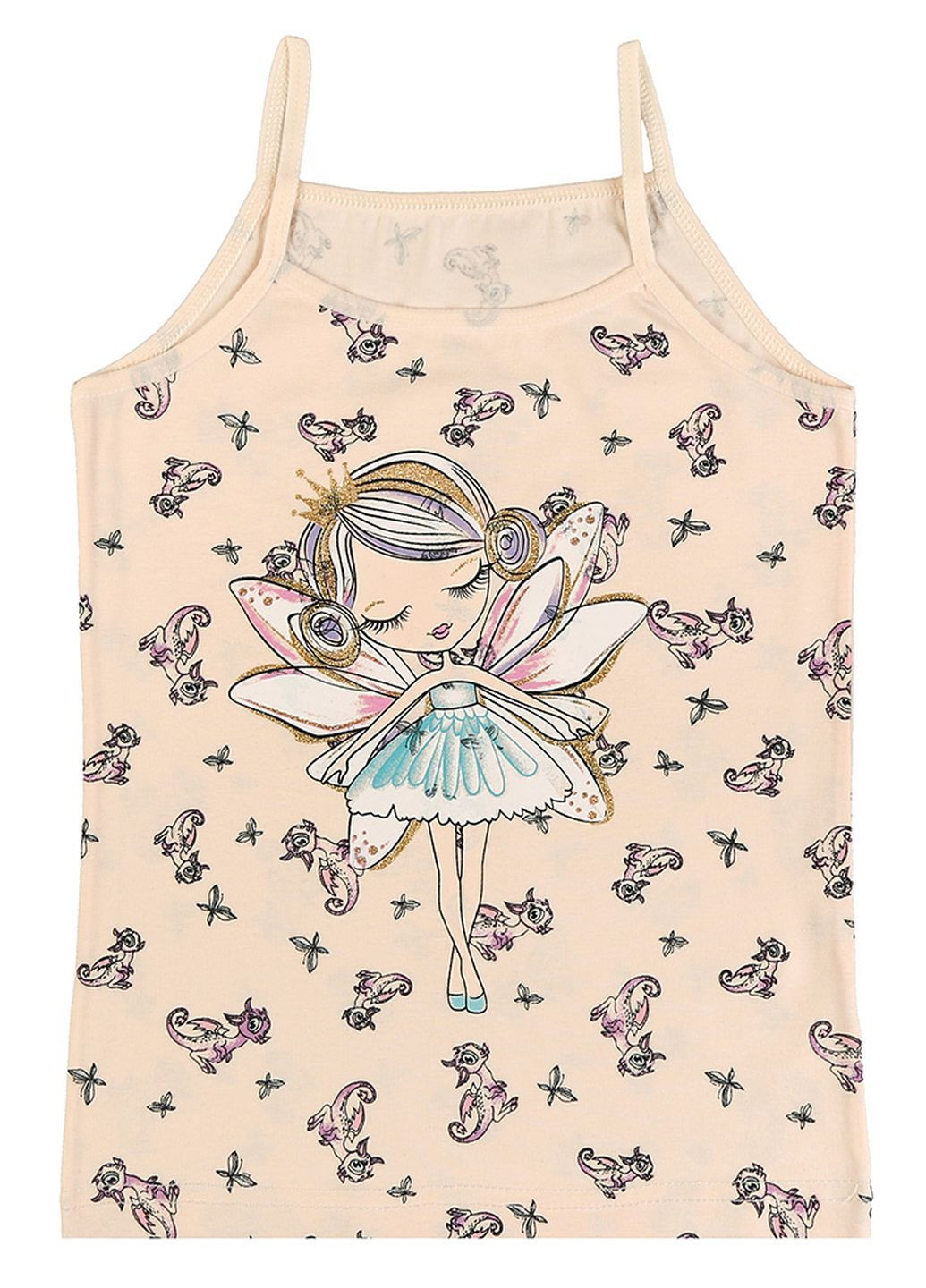 Набор маек на тонких бретелях 5 шт Donella 4371917EH (252942496)