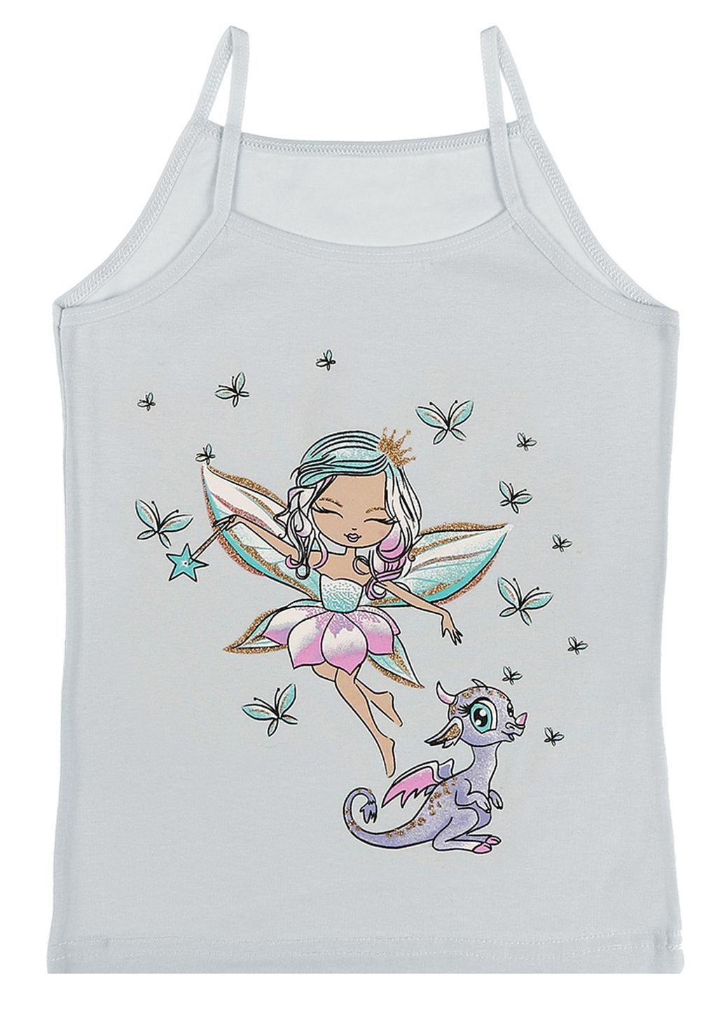 Набор маек на тонких бретелях 5 шт Donella 4371917EH (252942496)