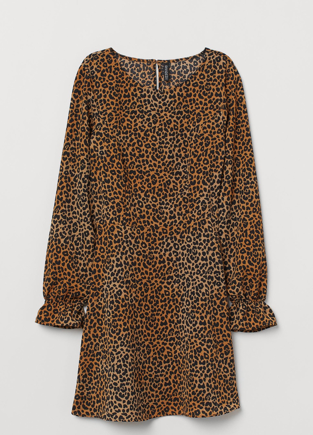 Коричнева кежуал сукня H&M однотонна