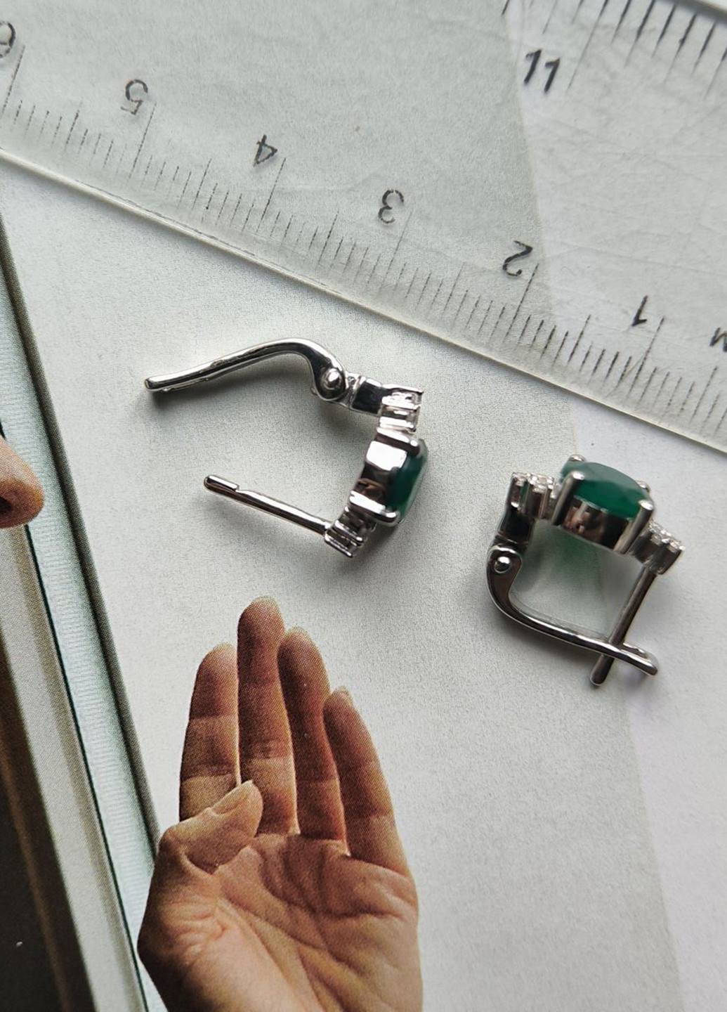 Серьги Silver Flame (369649074)