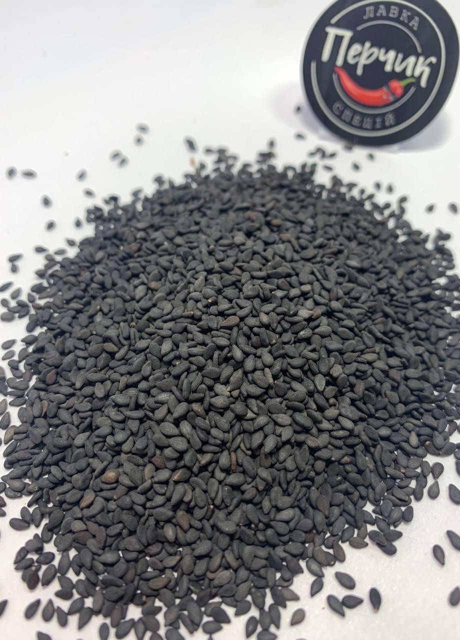 Кунжут чорний 1 кг No Brand (251407551)