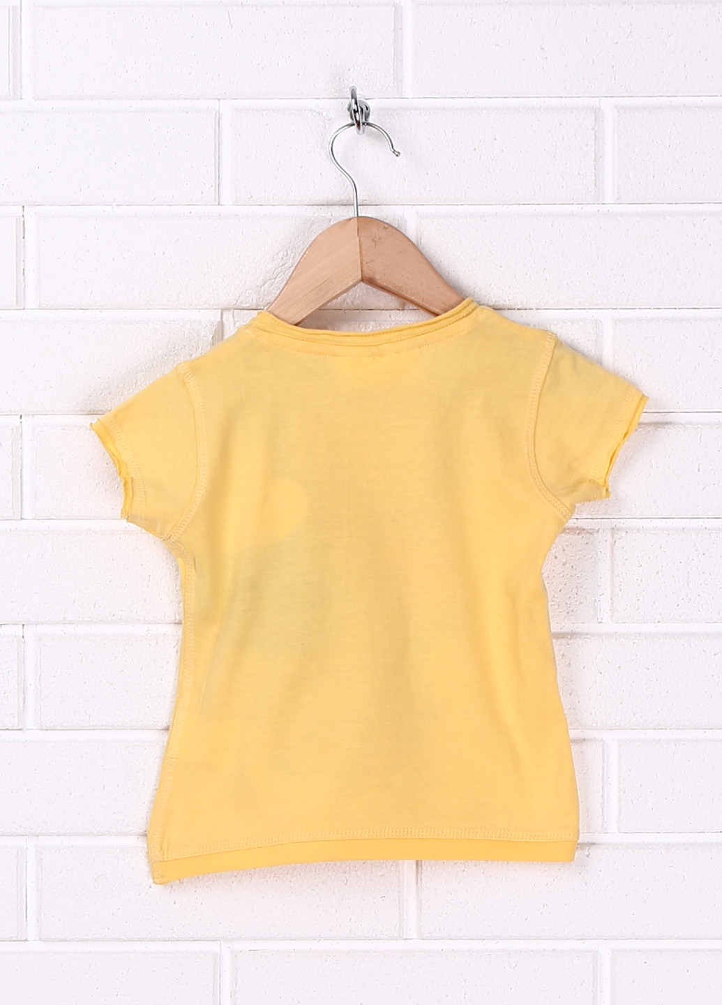 Жовта літня футболка з коротким рукавом Aggresive