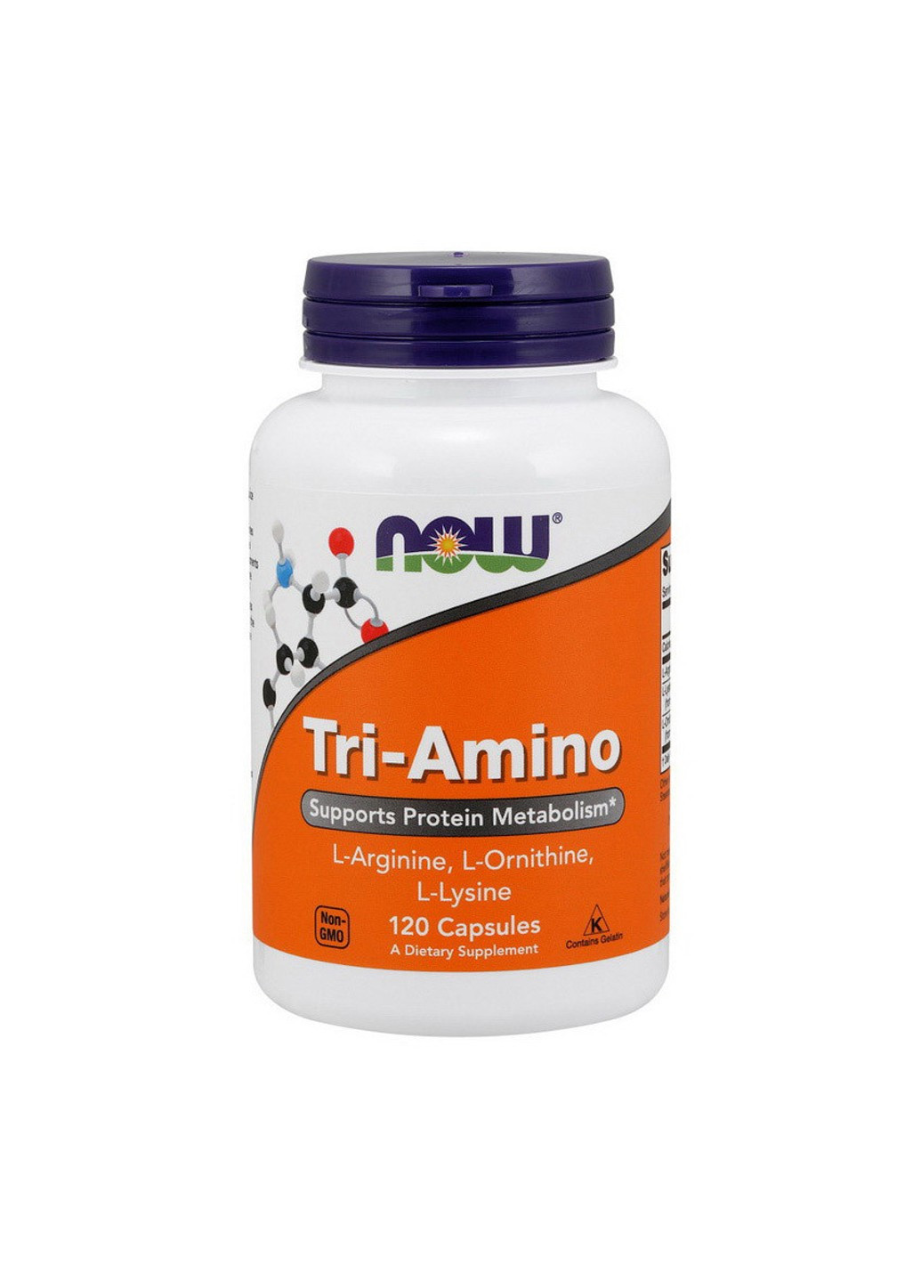 Комплекс аминокислот Tri-Amino (120 капс) нау фудс Now Foods (255362322)