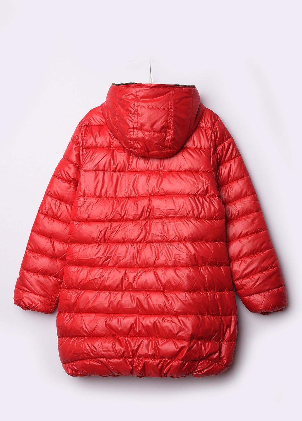 Червона демісезонна куртка дитяча демісезон червона розмір 160 Let's Shop