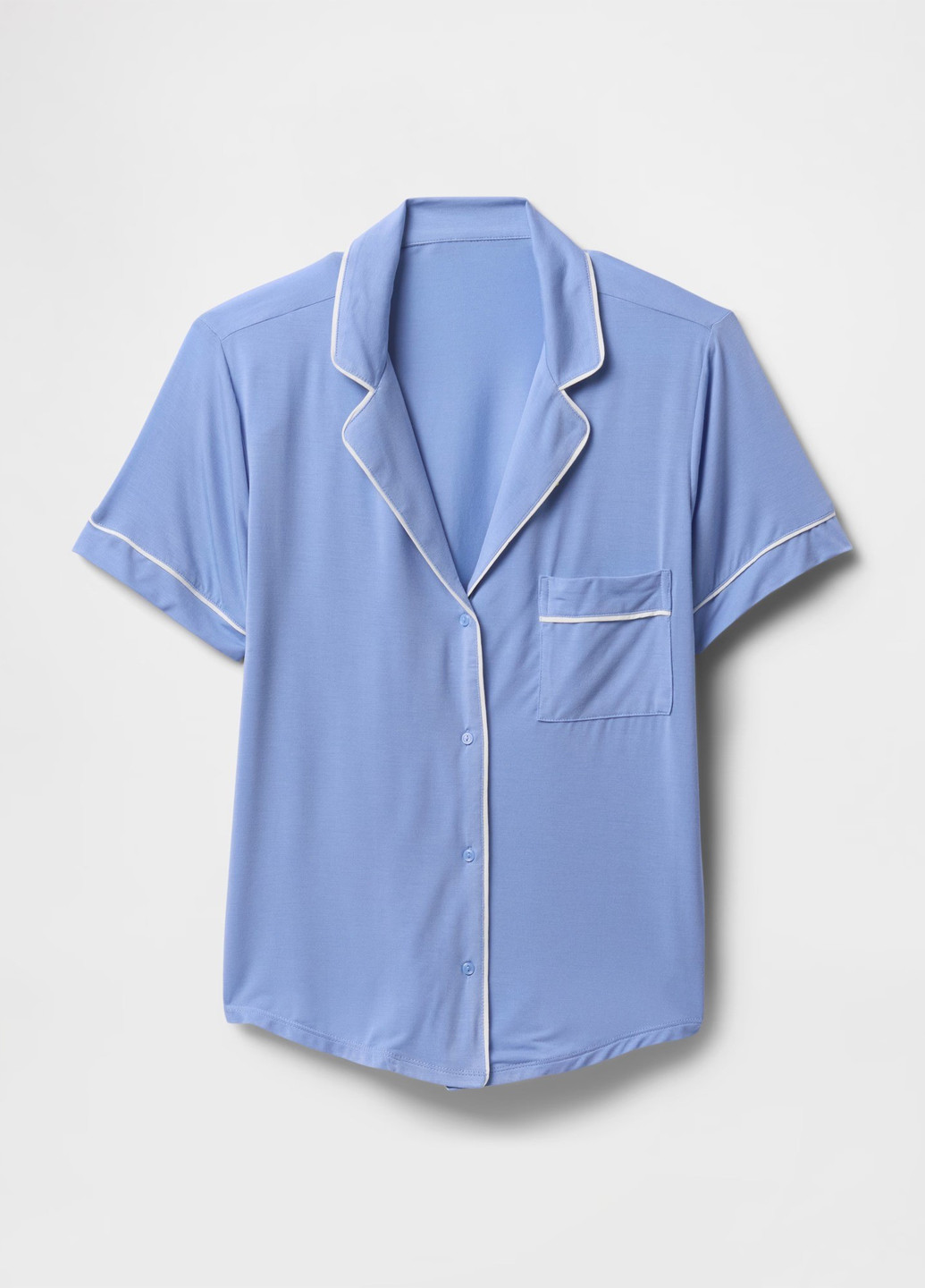 Голубая всесезон пижама (рубашка, шорты) рубашка + шорты Gap