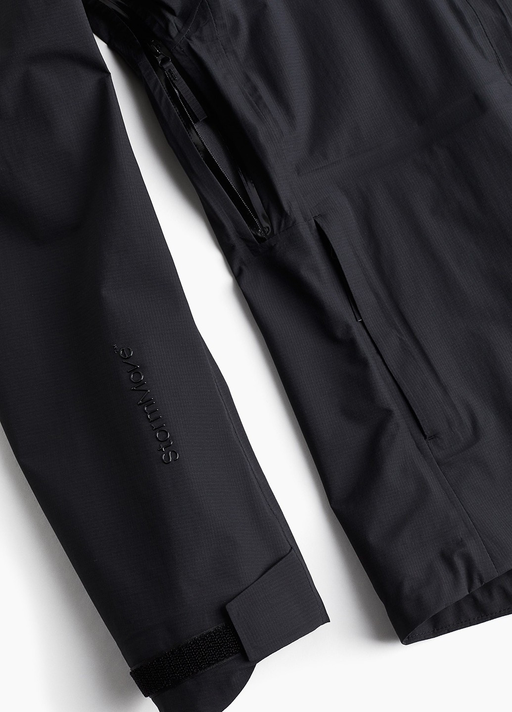 Чорна демісезонна куртка H&M