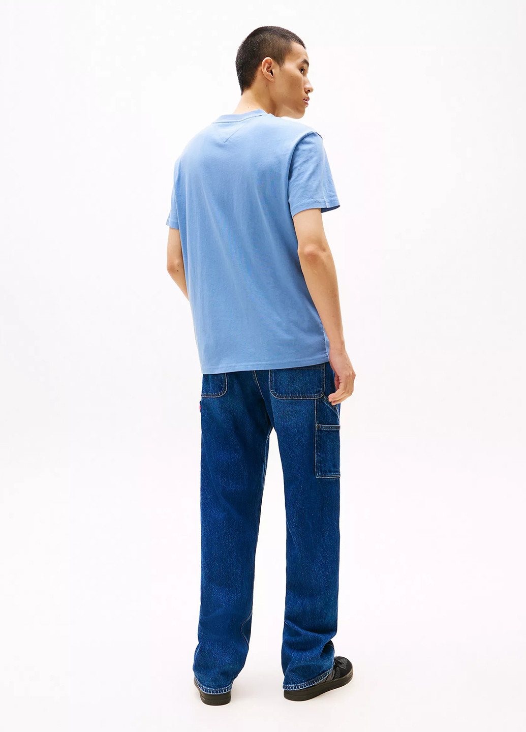 Блакитна футболка Tommy Jeans