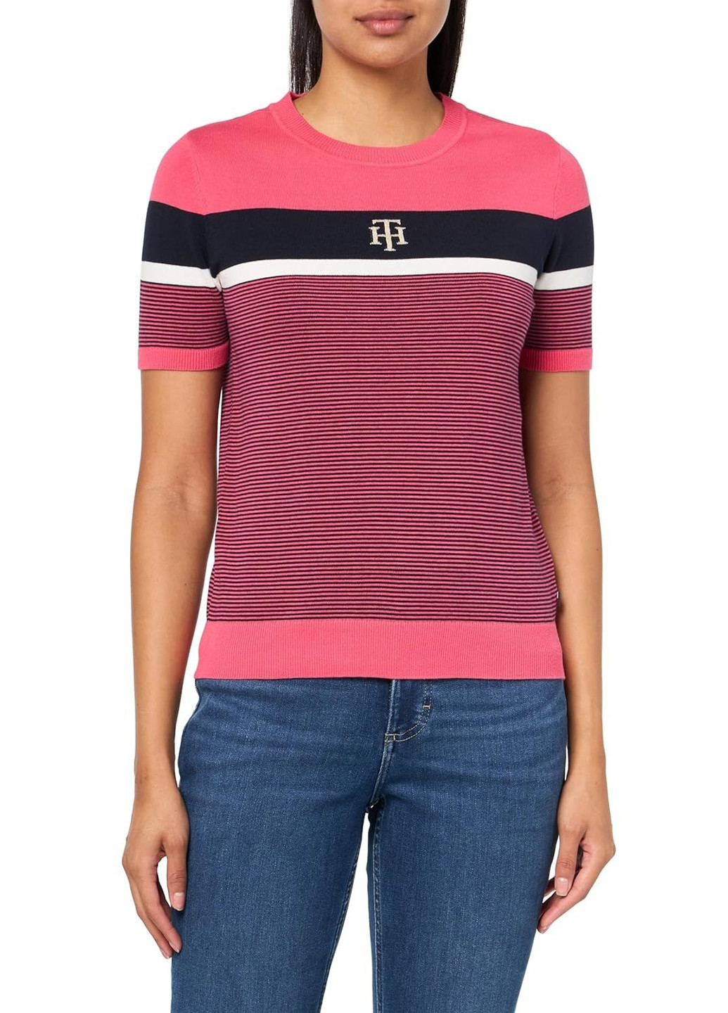 Рожевий демісезонний джемпер джемпер Tommy Hilfiger