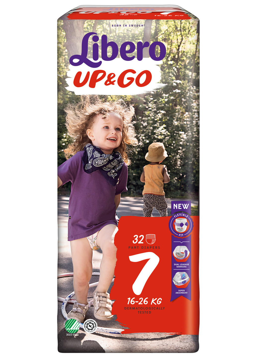 Підгузки-трусики дитячі Up&Go 7 (16-26 кг) 32 шт. Libero (221115084)