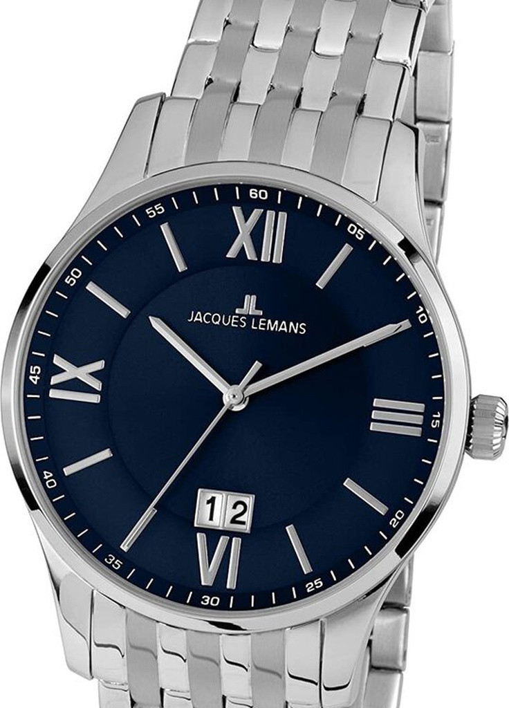 Часы 1-1845J кварцевые классические Jacques Lemans (253009093)