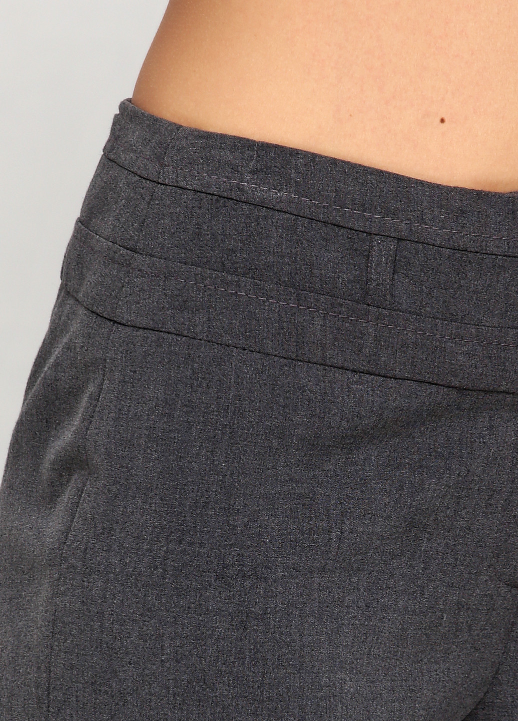 Темно-серые классические демисезонные клеш брюки Principles Petite