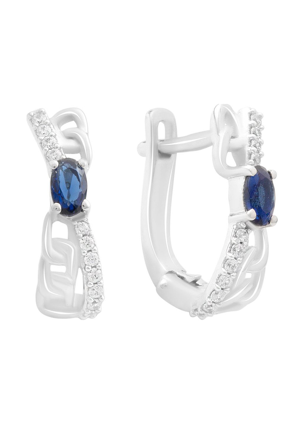 Сережки Silver Flame (354214478)