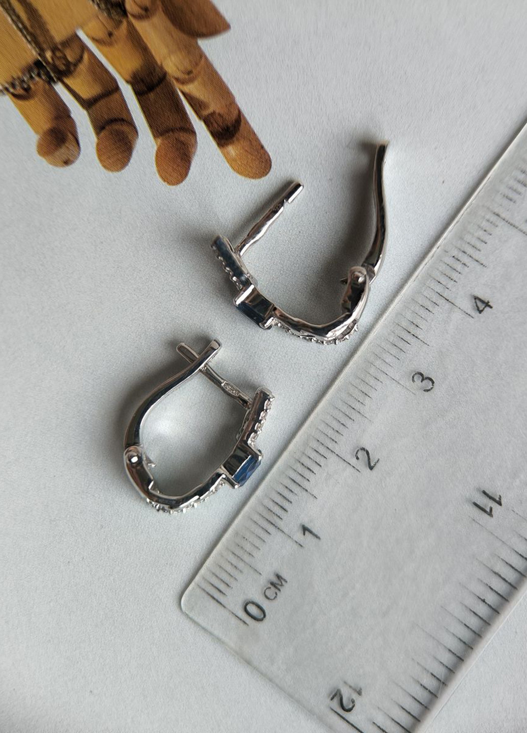 Сережки Silver Flame (354214478)