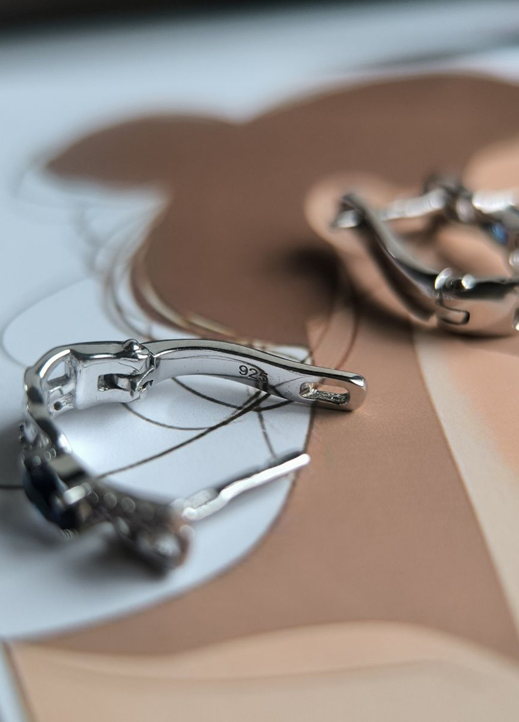 Сережки Silver Flame (354214478)