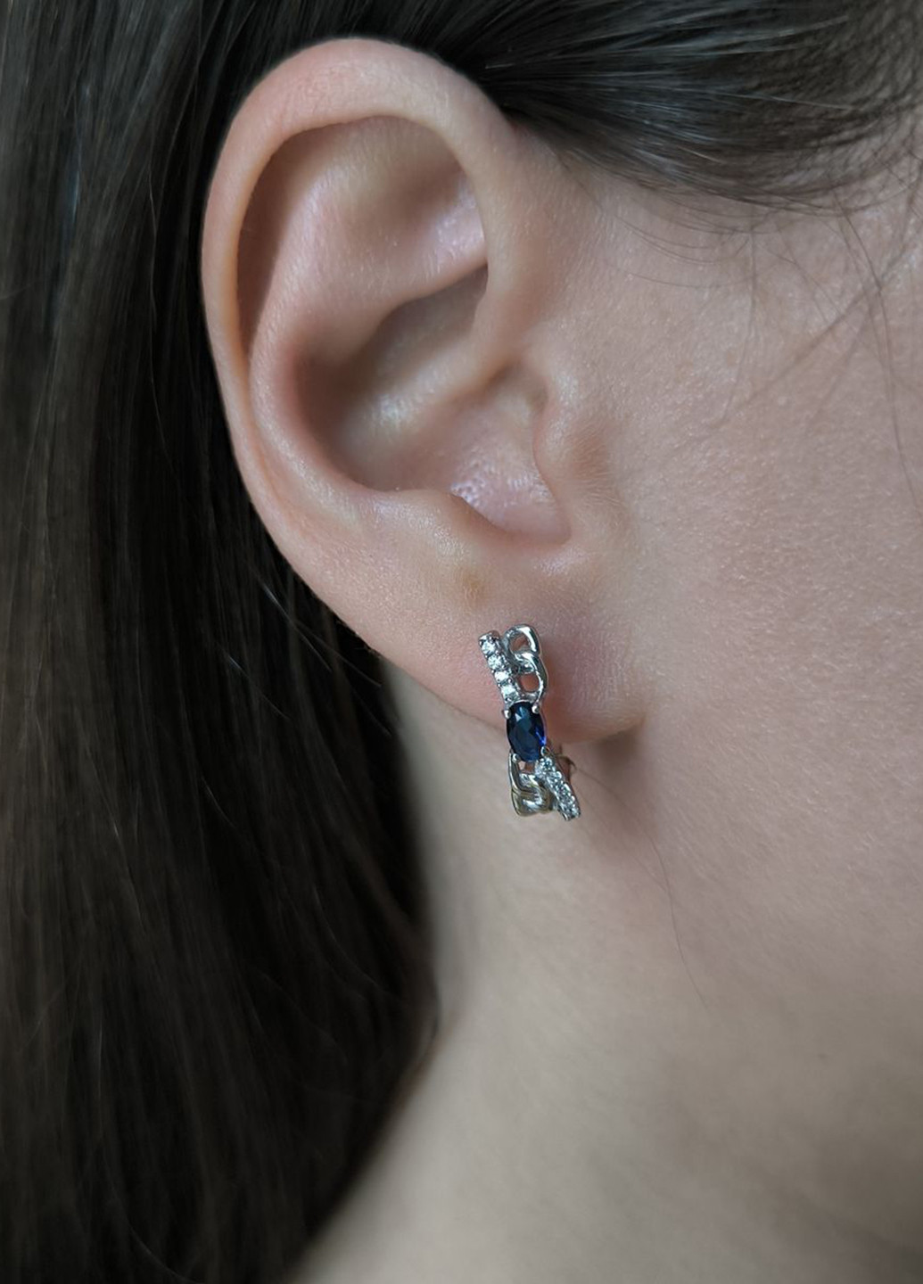 Сережки Silver Flame (354214478)