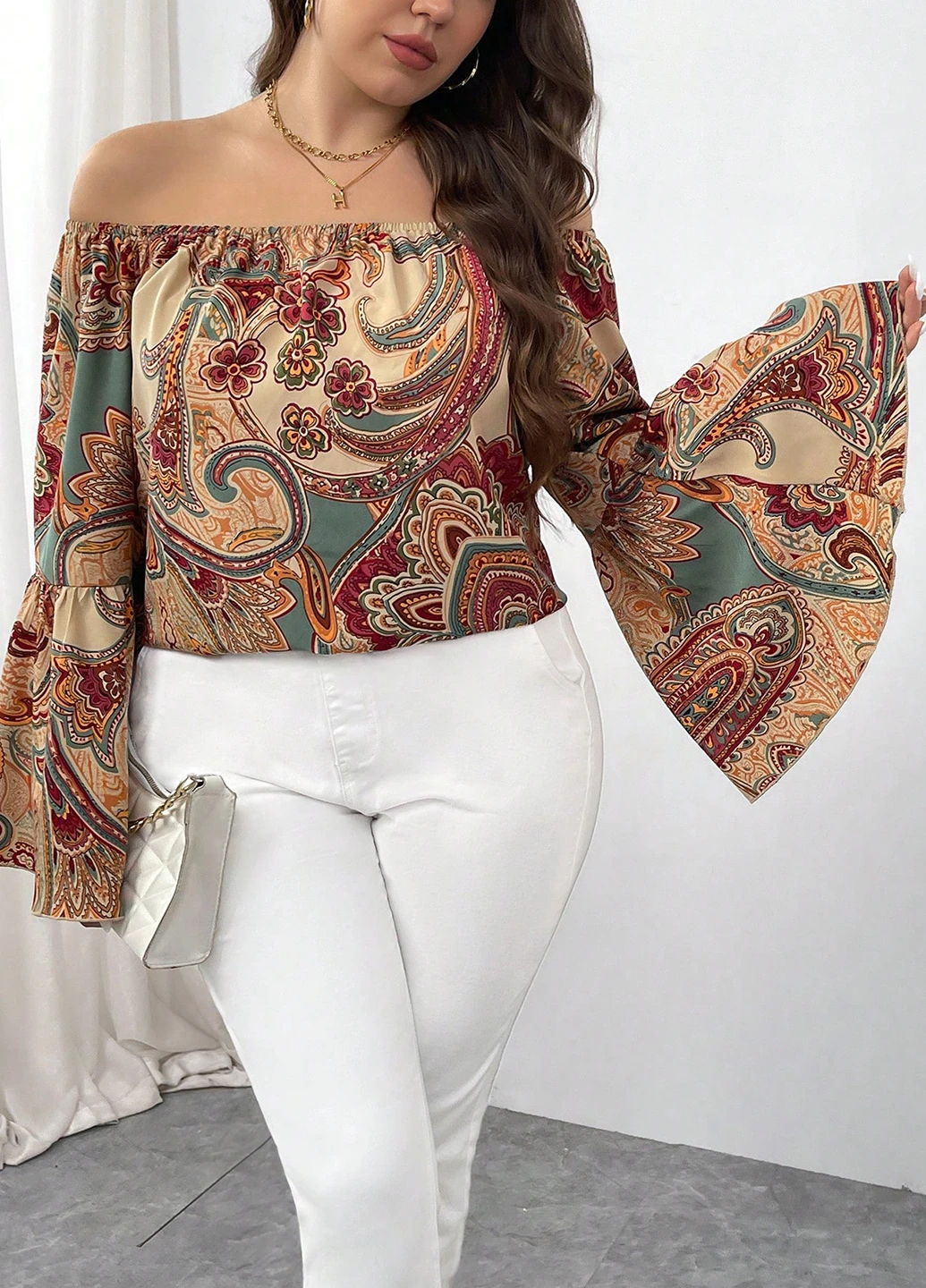 Комбінована блуза SHEIN