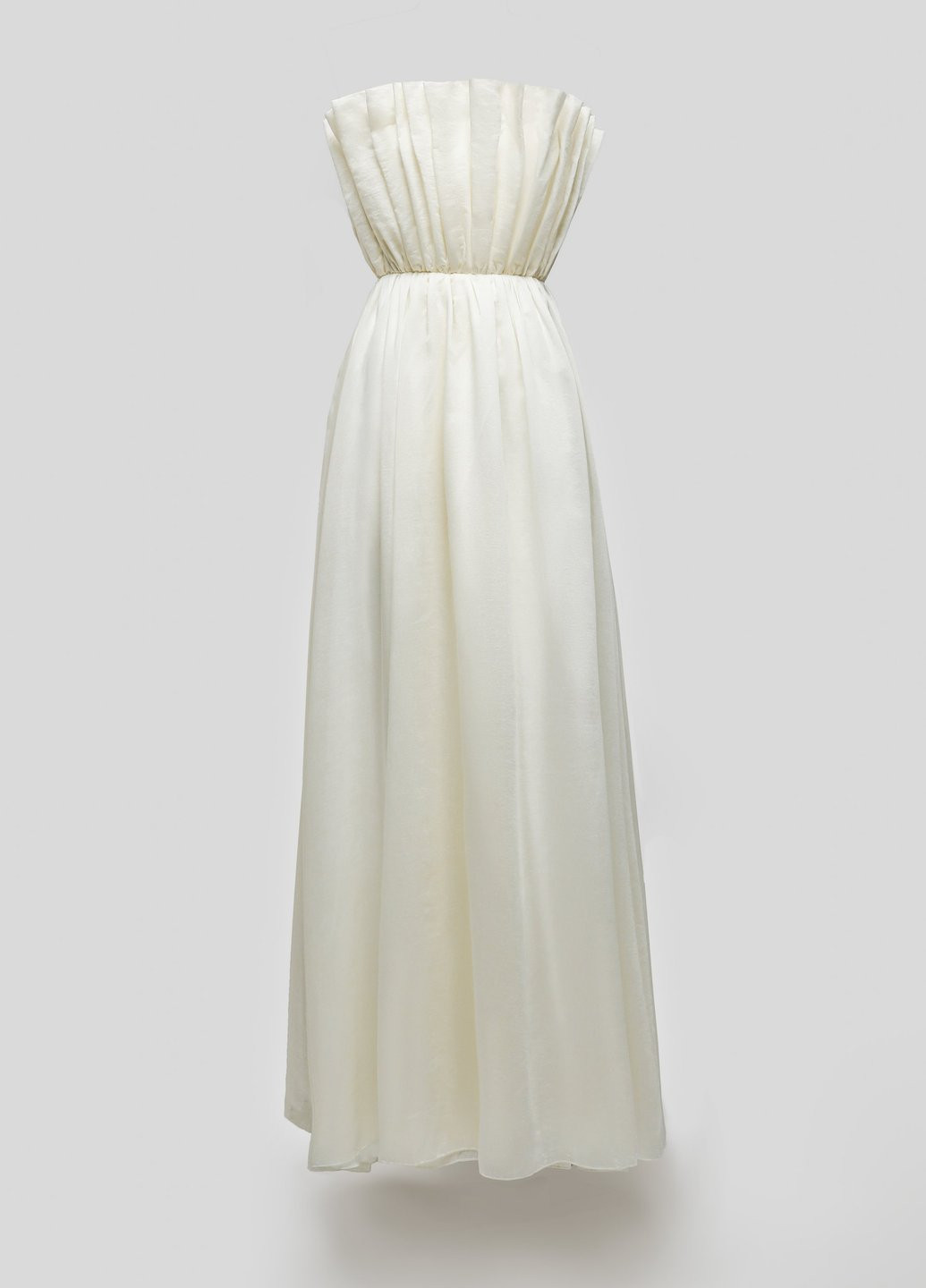 Молочна кежуал сукня в грецькому стилі Gepur однотонна