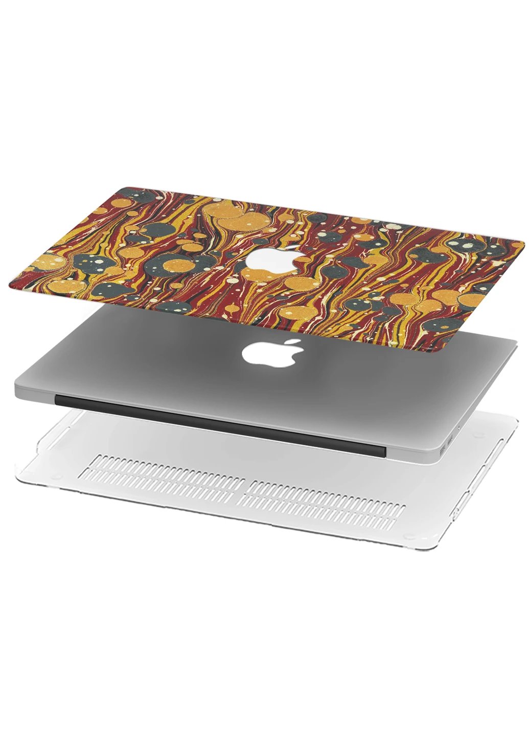 Чехол пластиковый для Apple MacBook Pro 16 A2141 Винтажный узор (Vintage pattern) (9494-2398) MobiPrint (218857708)