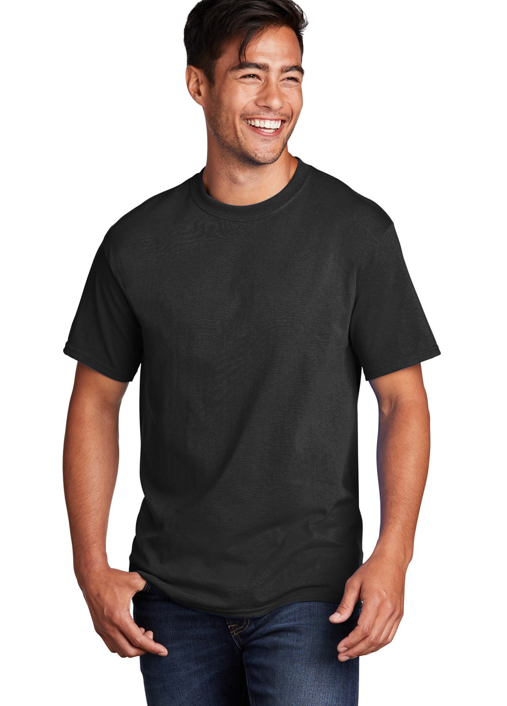 Черная футболка Port Company