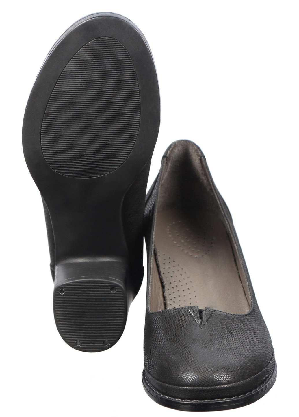 Женские туфли на каблуке 91072, Черный, 36, 2999860347258 Mario Muzi на среднем каблуке