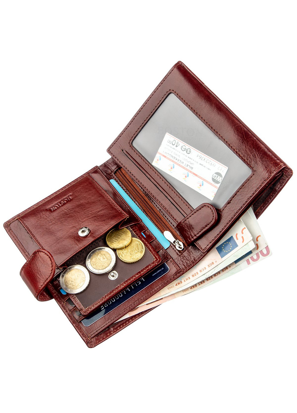 Чоловік шкіряний гаманець 11х14 см BOSTON (229459407)