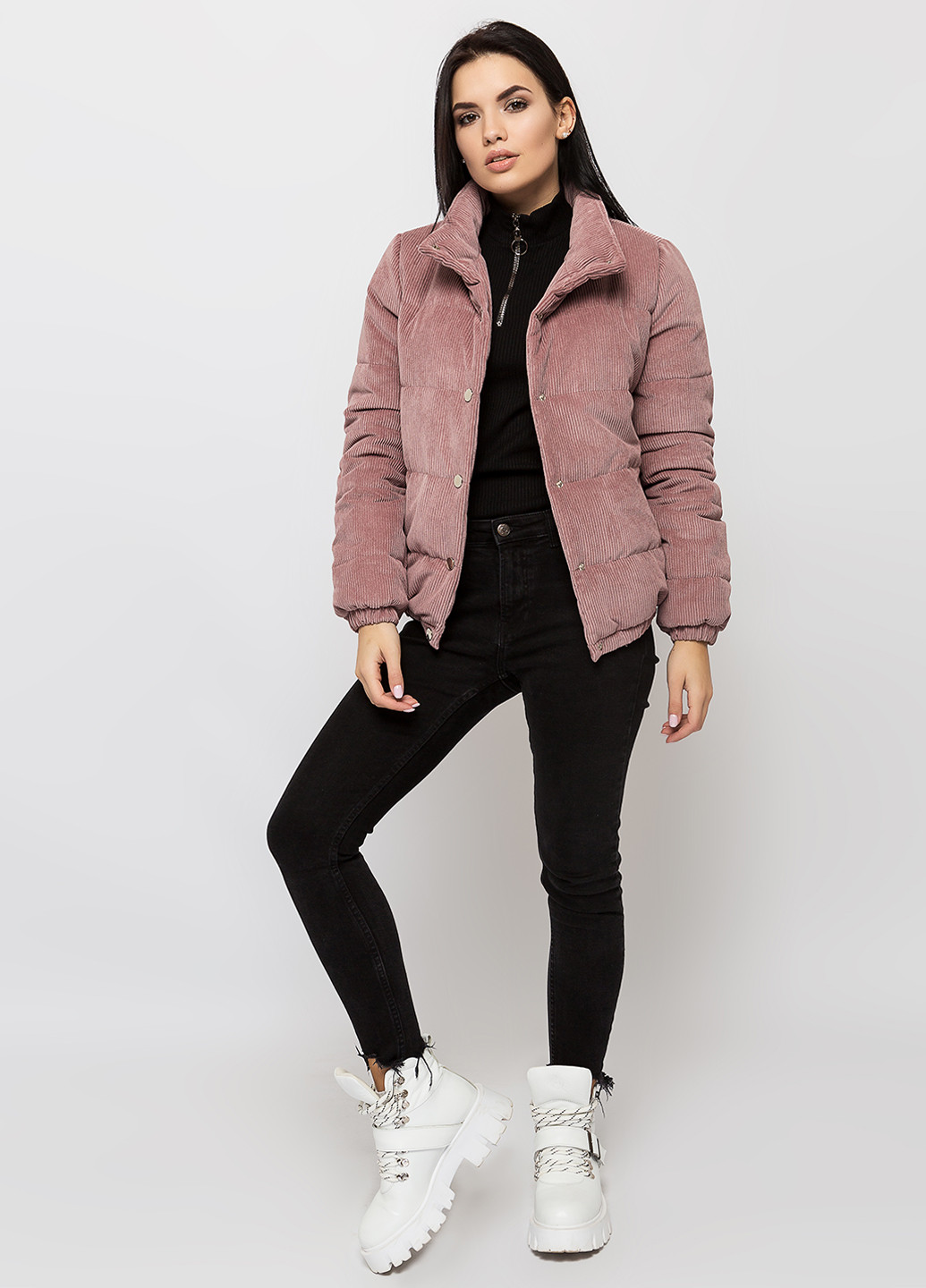 Рожева демісезонна куртка Simply Brilliant