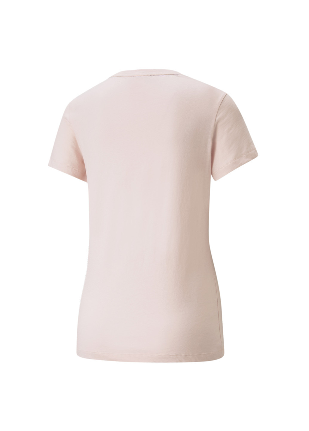 Рожева всесезон футболка essentials embroidered women's tee Puma