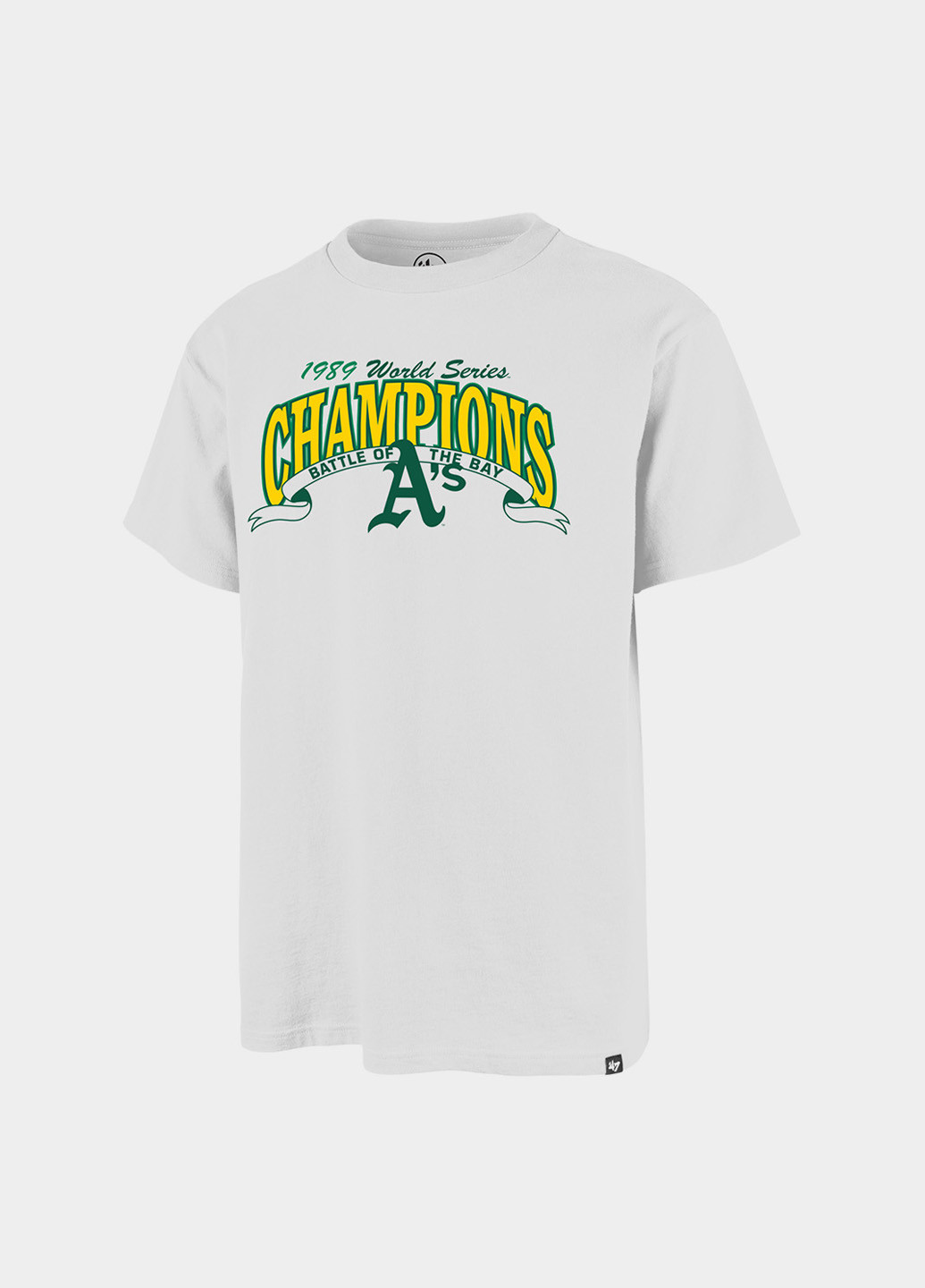 Футболка 47 Brand MLB OAKLAND ATHLETICS BACKER (298439854)