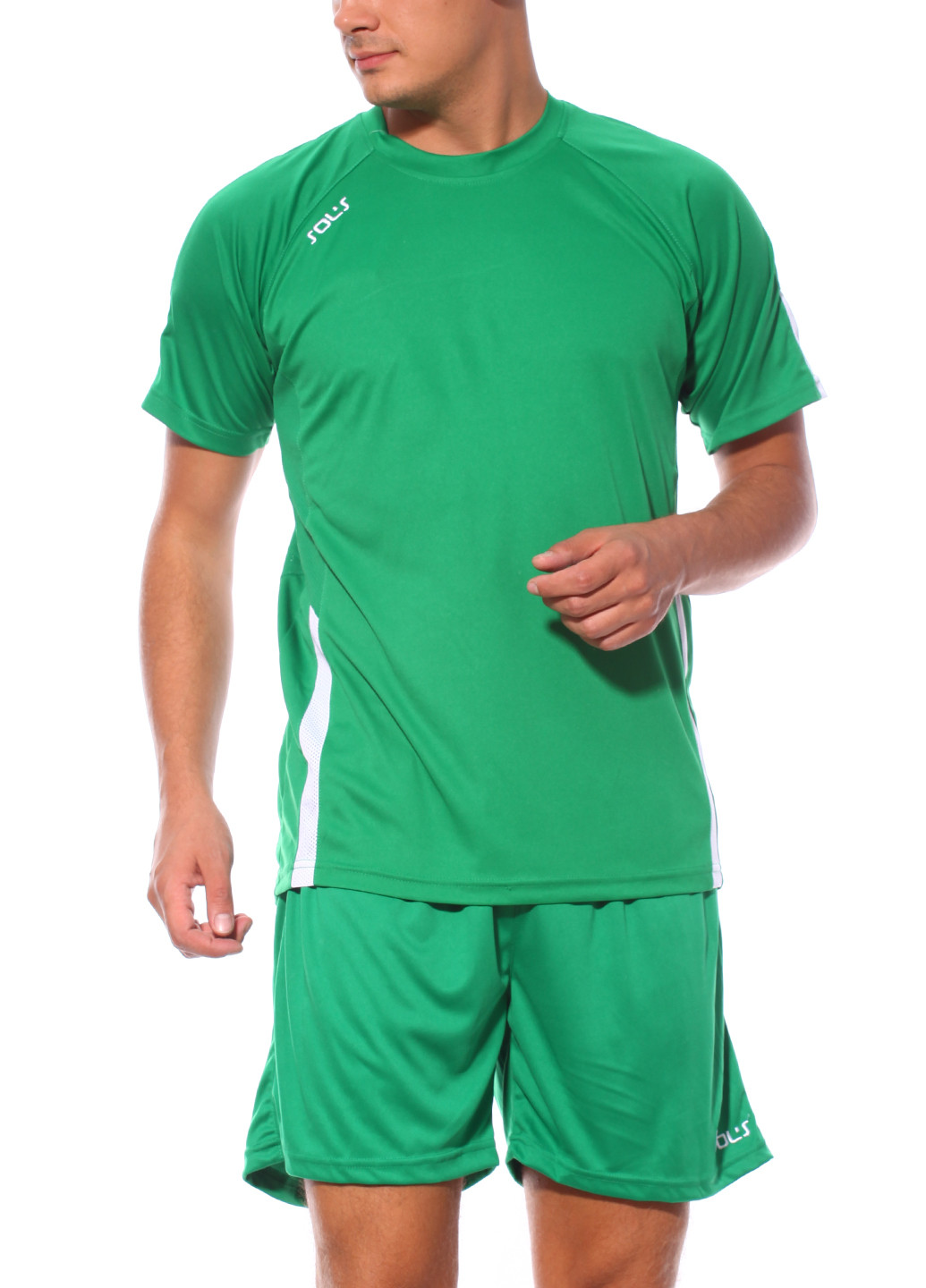Зеленая футболка с коротким рукавом Sol's