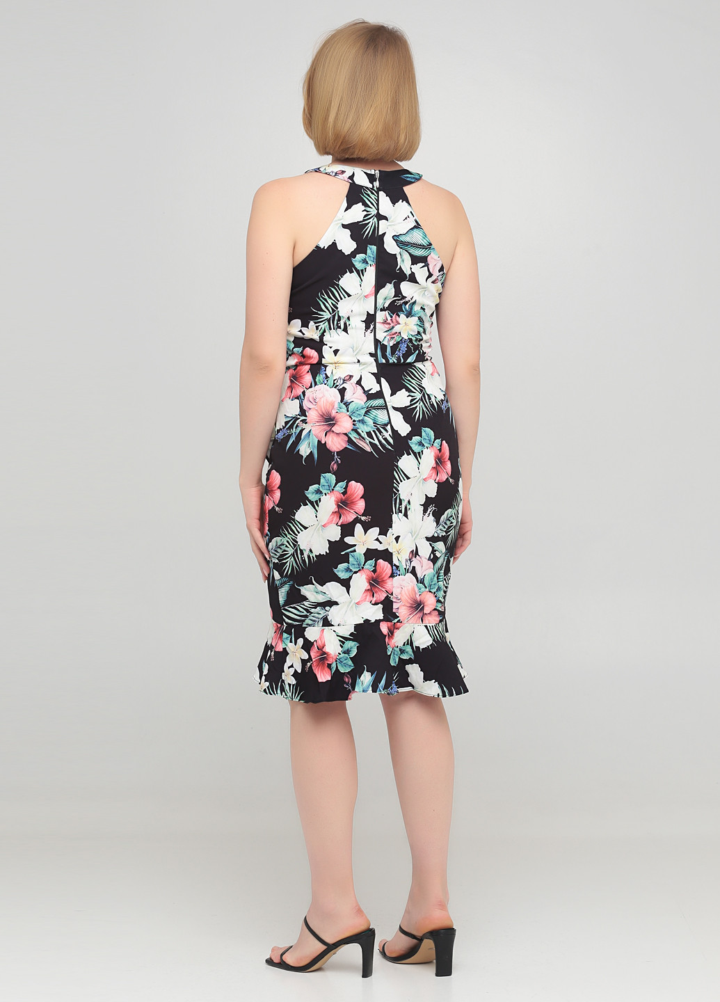 Чорна кежуал сукня футляр Paper Dolls з квітковим принтом