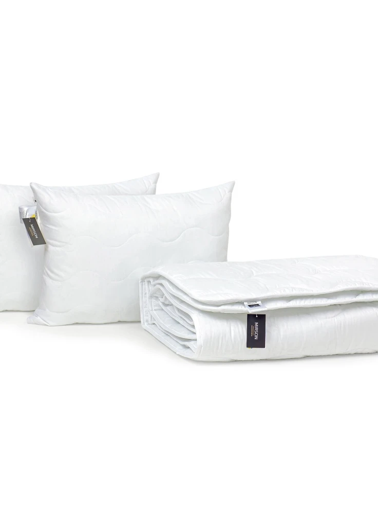 Одеяло MirSon Набор EcoSilk Всесезонный 1660 Eco Light White Одеяло + поду (2200002654968) No Brand (254012665)