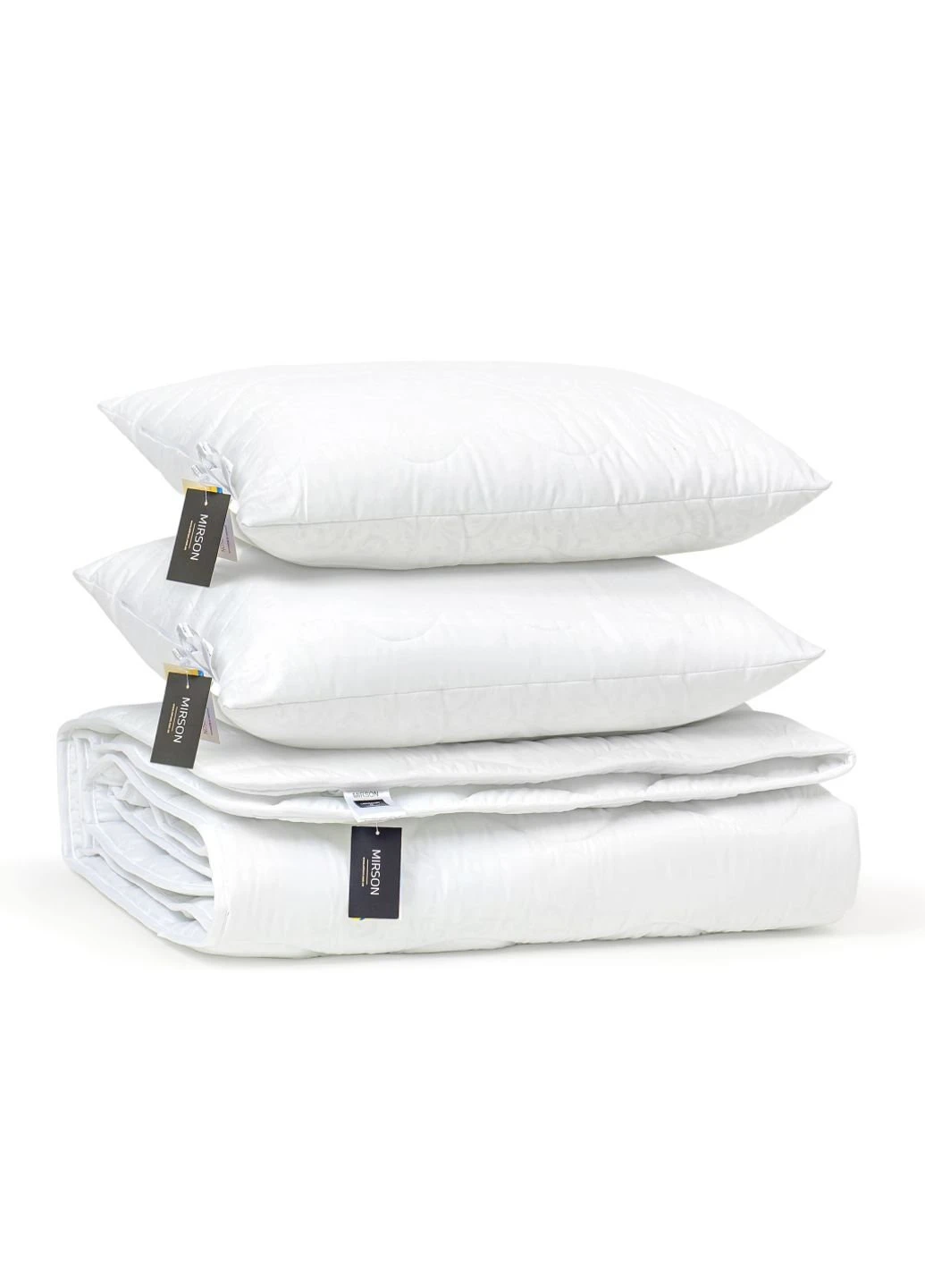 Одеяло MirSon Набор EcoSilk Всесезонный 1660 Eco Light White Одеяло + поду (2200002654968) No Brand (254012665)